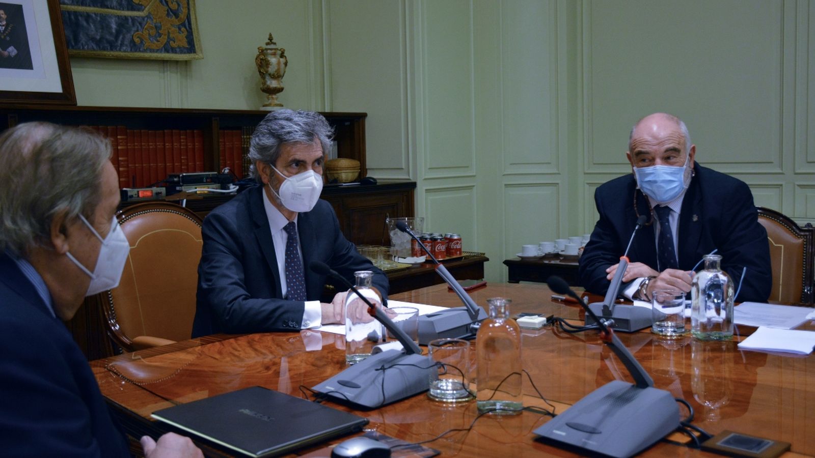 Carlos Lesmes presidint un ple extraordinari del CGPJ