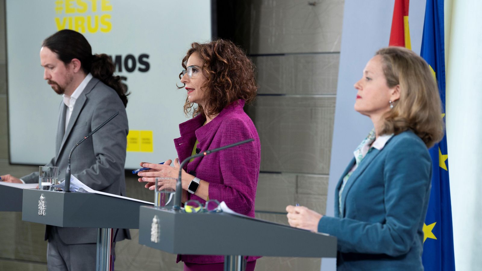 Roda de premsa posterior al Consell de Ministres