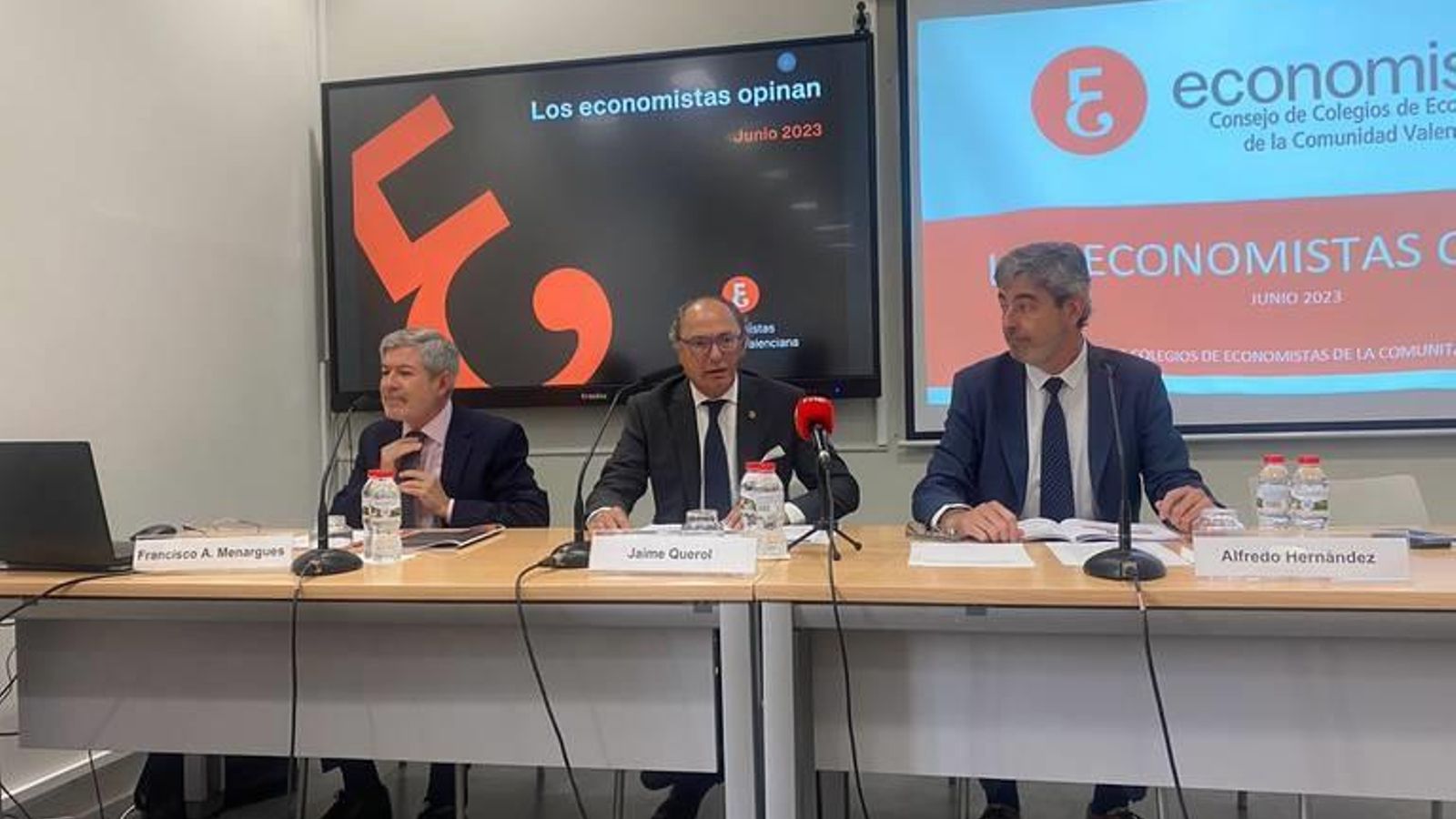 Presentació de l'enquesta semestral del Consell d'Economistes de la Comunitat Valenciana