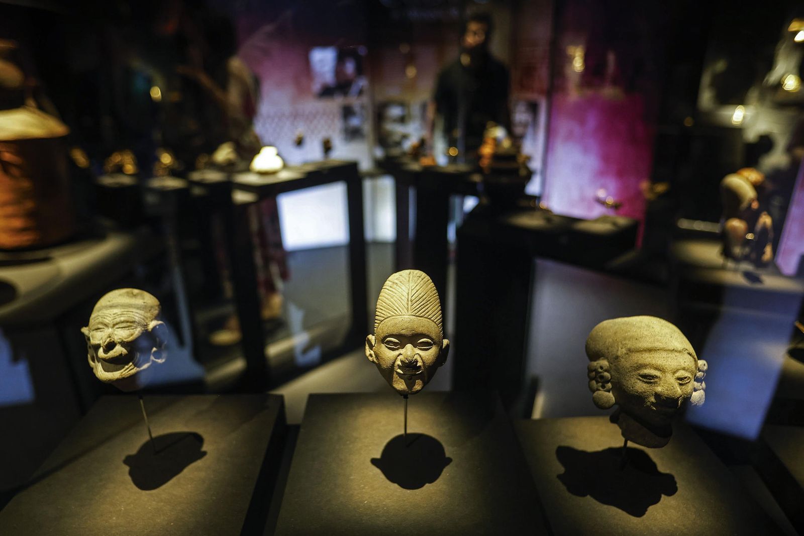 Imatge de l'exposició L'or i l'univers. Sabers indígenes de Colòmbia