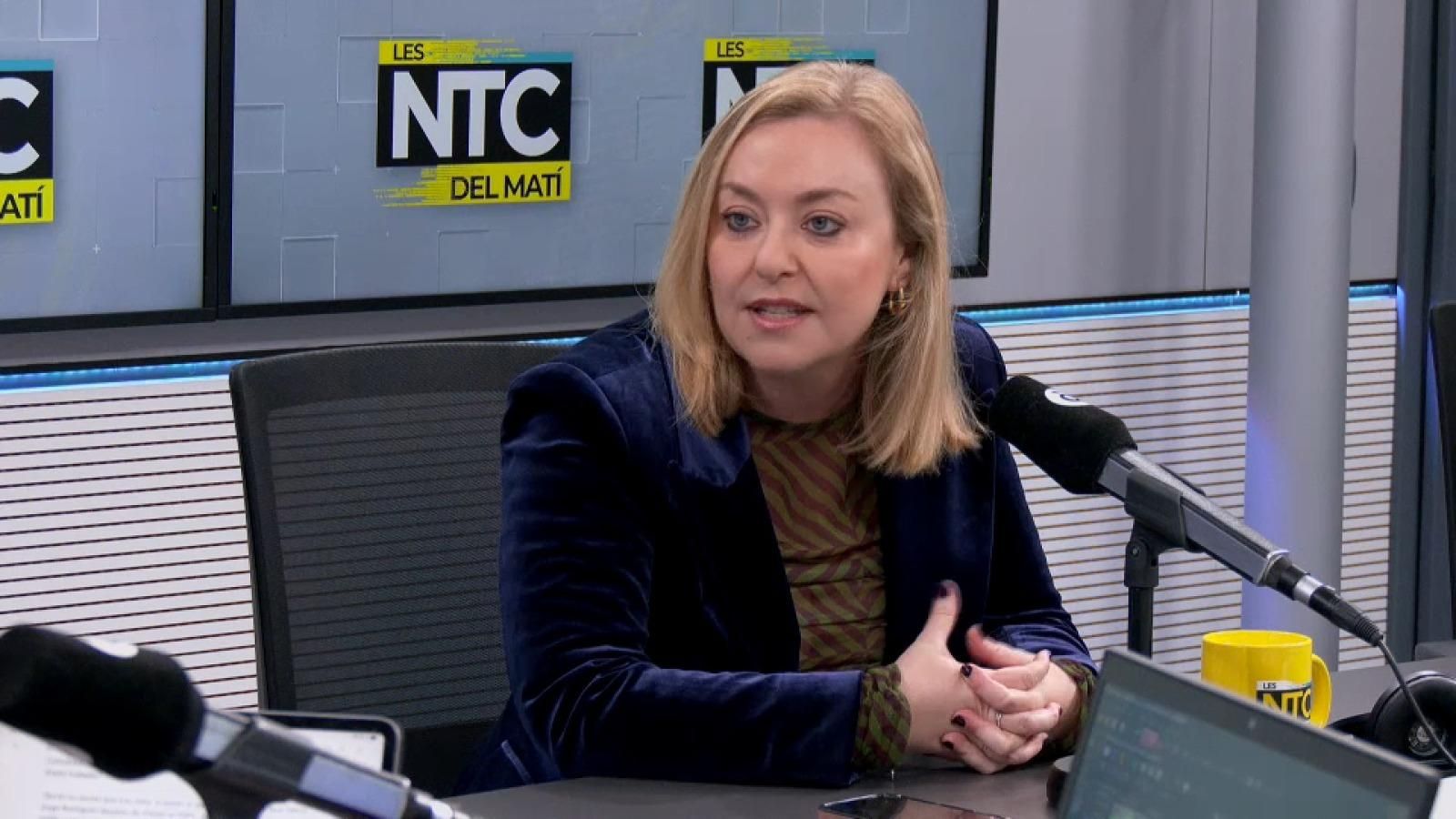 Natàlia Enguix, vicepresidenta primera de la Diputació de València i diputada d’Ens Uneix, en 'Les notícies del matí'