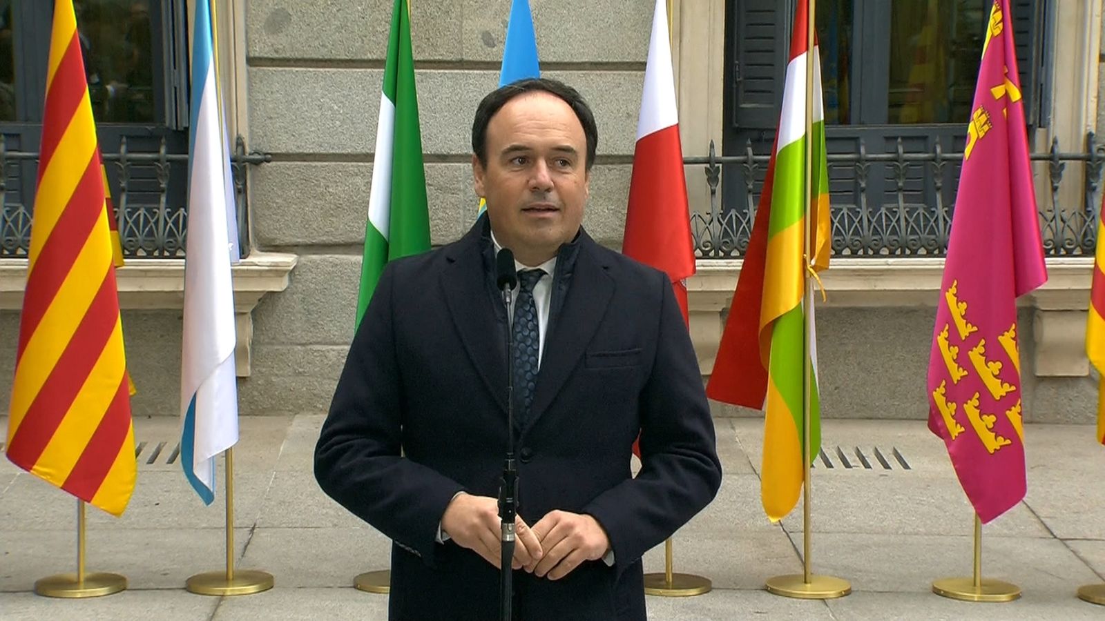 Juanfran Pérez Llorca en l'acte del Dia de la Constitució al Congrés dels Diputats