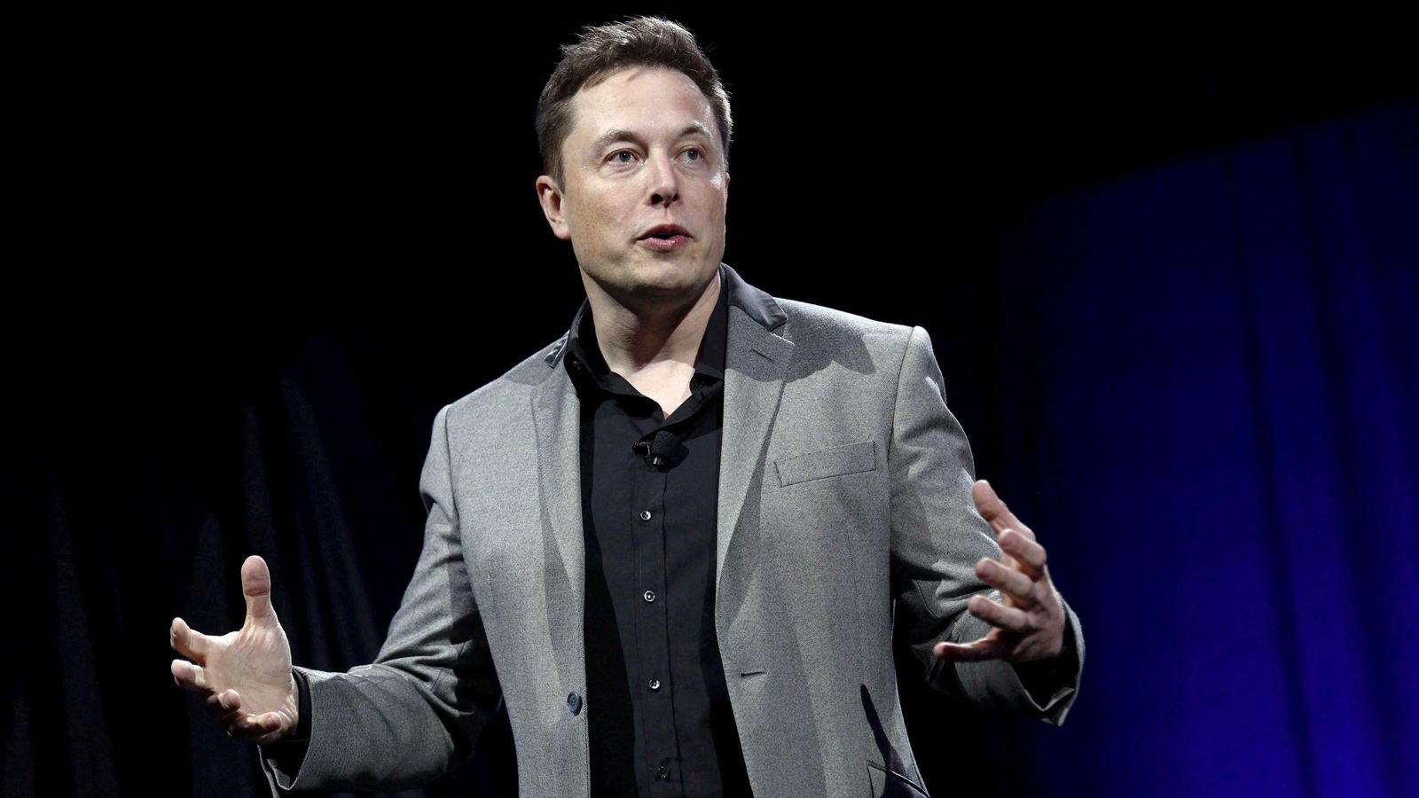 Imatge d'arxiu de l'empresari nord-americà Elon Musk Imatge d'arxiu de l'empresari nord-americà Elon Musk