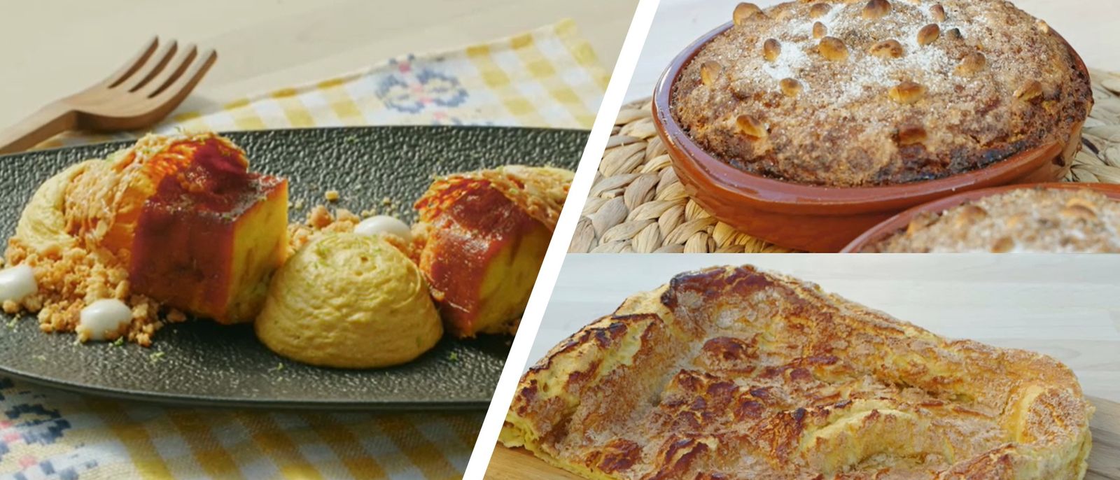 Mus d'arnadí amb púding de monjàvena