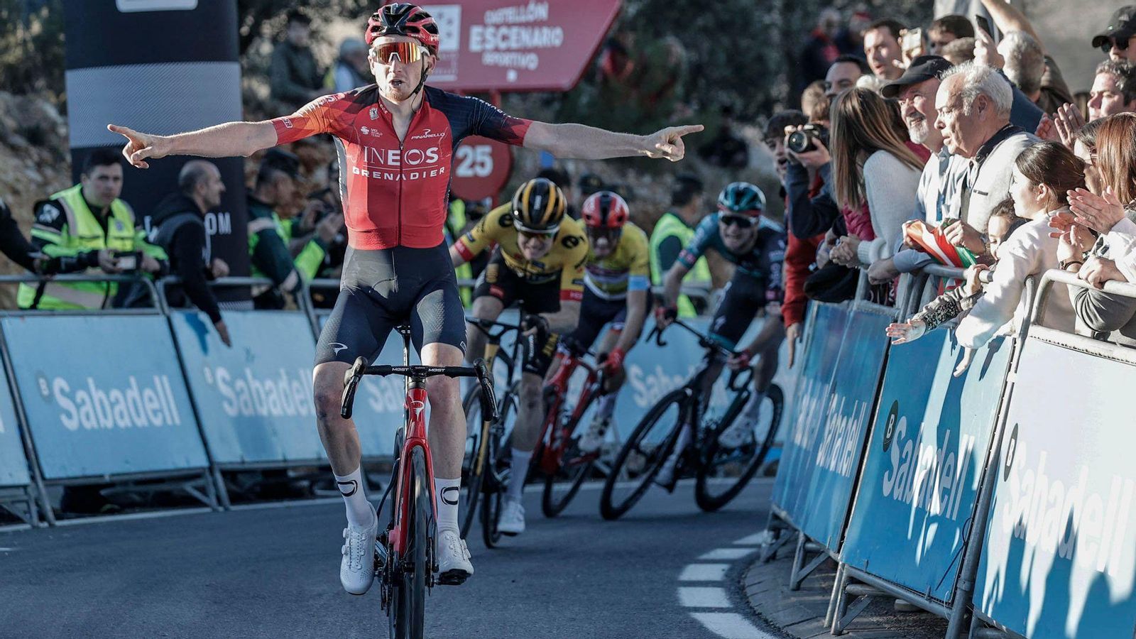 Tao Geoghegan celebra el triomf