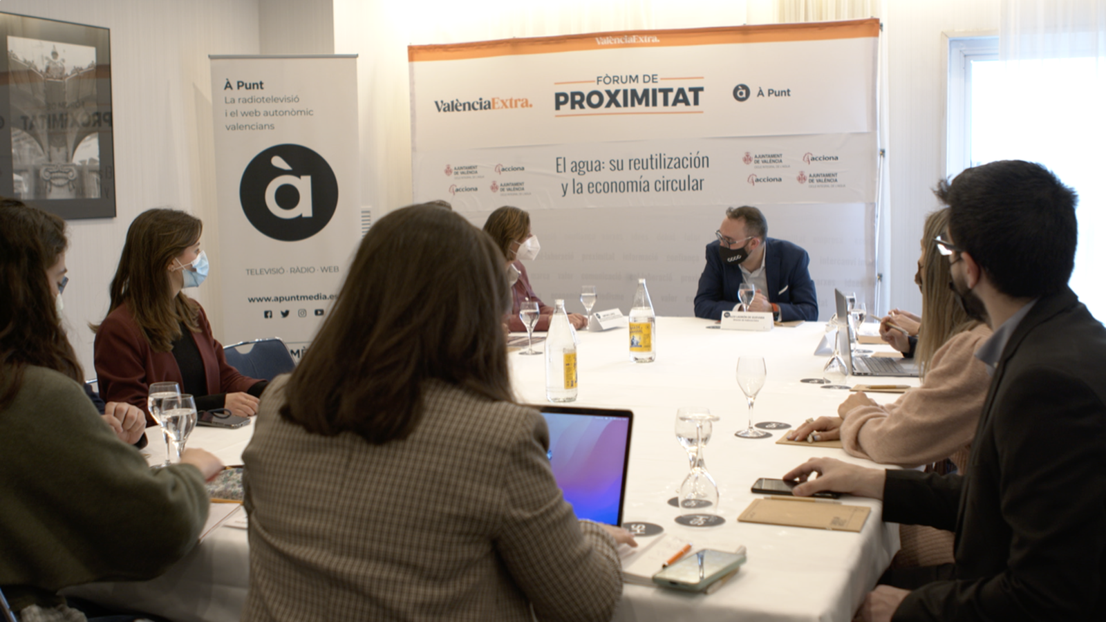À Punt i València Extra destaquen la importància d'estalviar aigua en un context d'escassetat de recursos hídrics