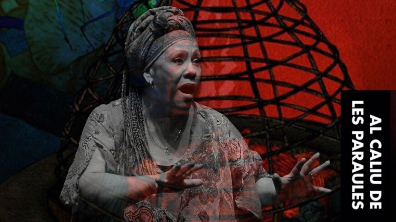 Cartell promocional de la quarta edició del festival 'Al caliu de les paraules' d'aquest dissabte