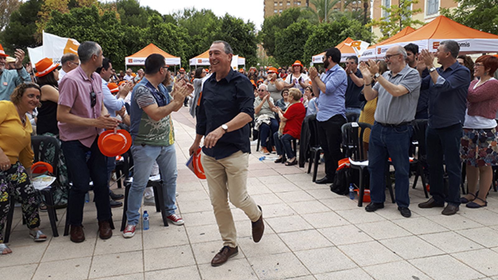 Joan Baldoví ha participat en l'acte de celebració dels tres anys del Govern del Botànic | Menchu Illán