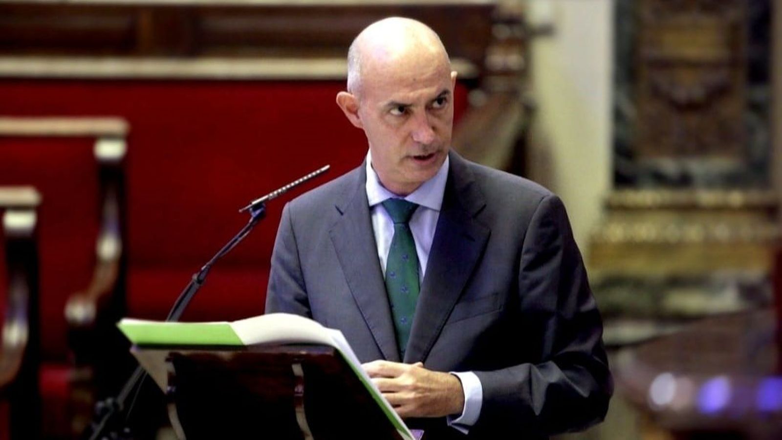 El portaveu de Vox a l'Ajuntament de València, José Gosálbez, en una imatge d’arxiu