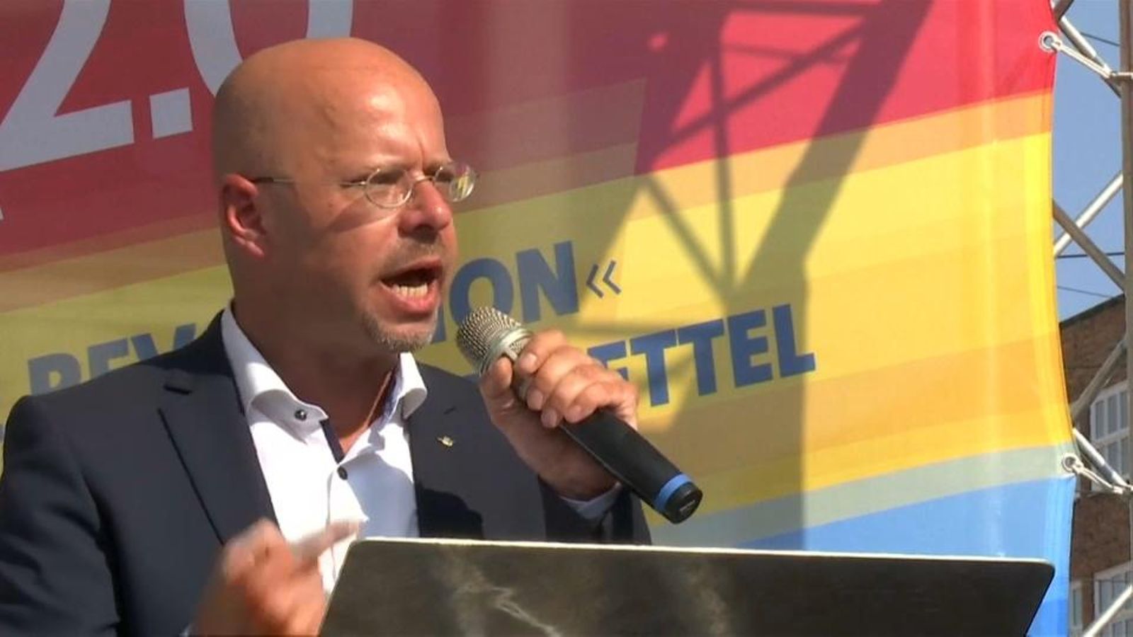 Andreas Kalbitz, líder d'Alternativa per a Alemanya a Brandenburg