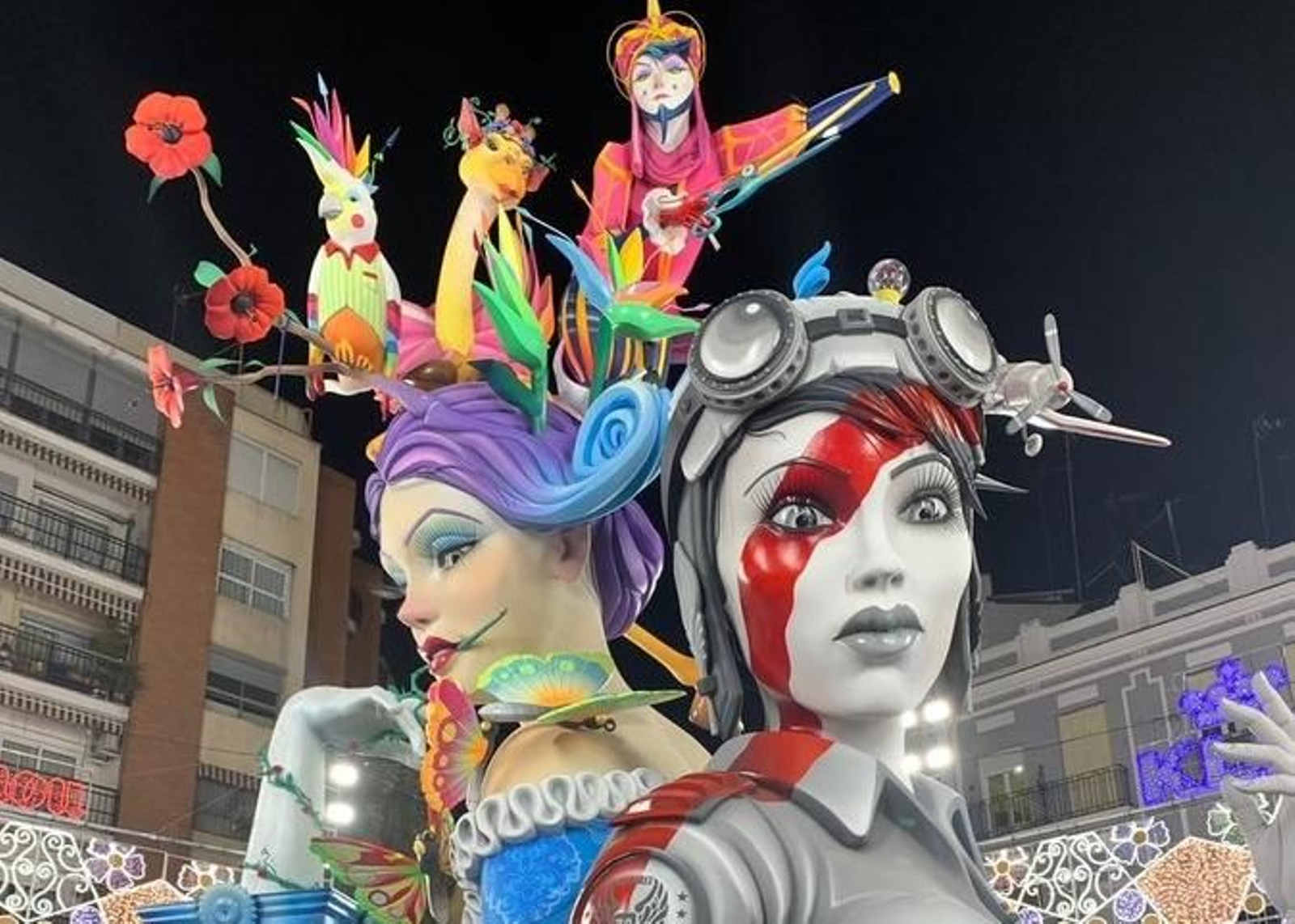 Falla Cuba-Literat Azorín - 'Collage'