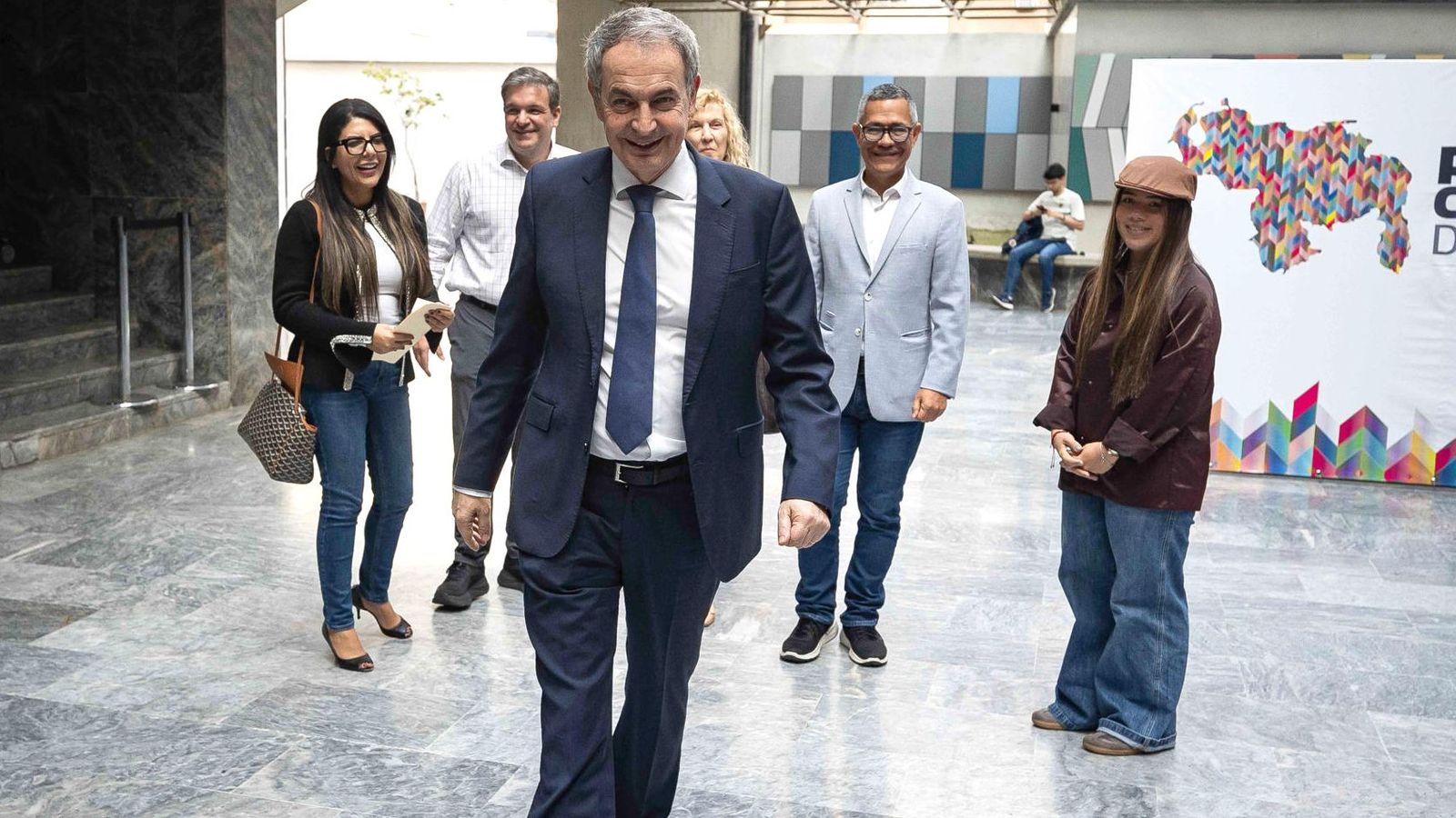 Zapatero, este divendres a Caracas