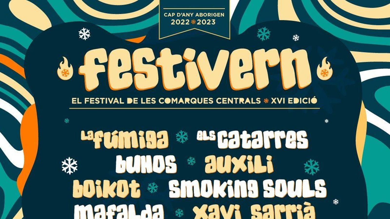 Cartell de la XVI edició del Festivern 1500x500