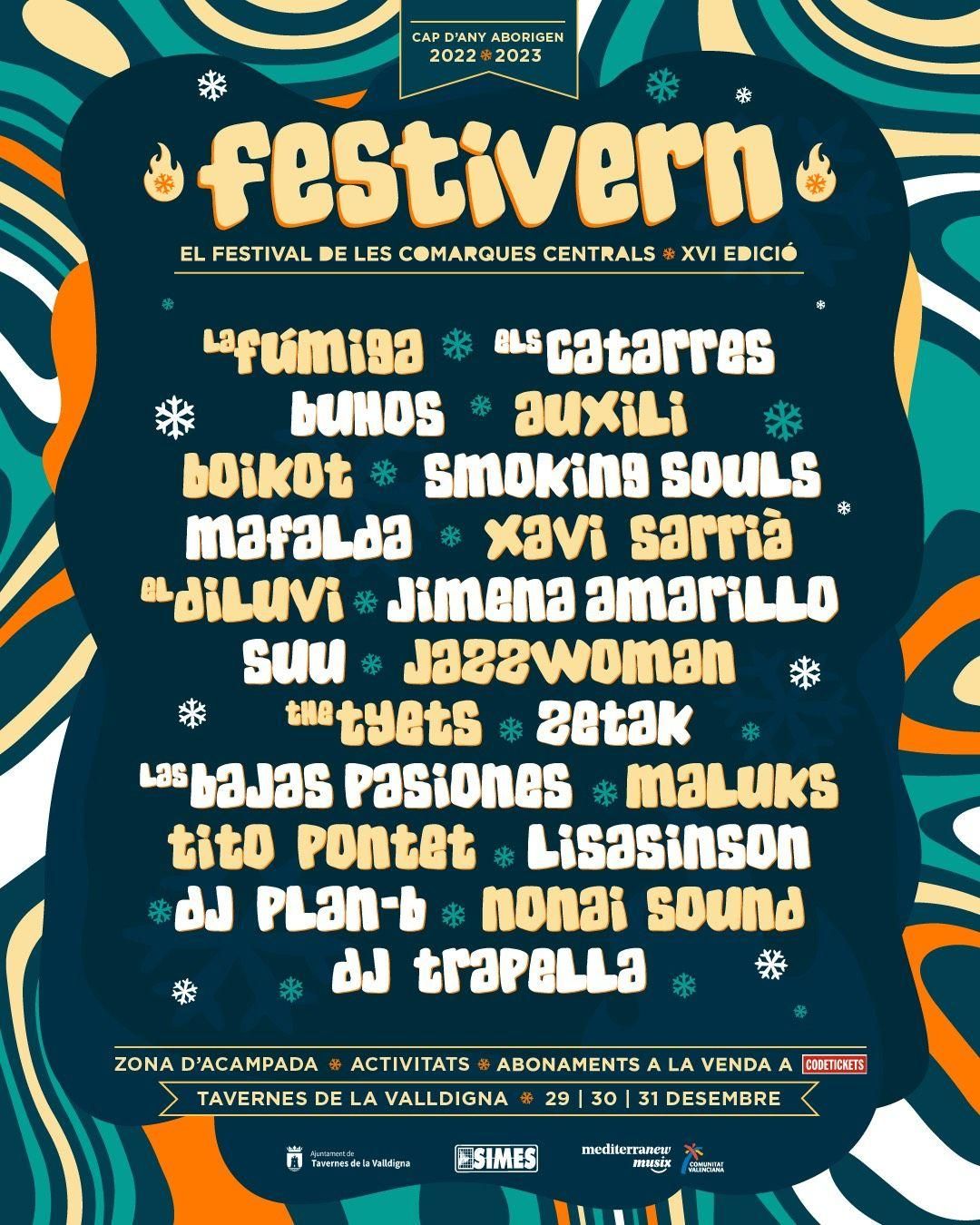 Cartell de la XVI edició del Festivern 1500x500