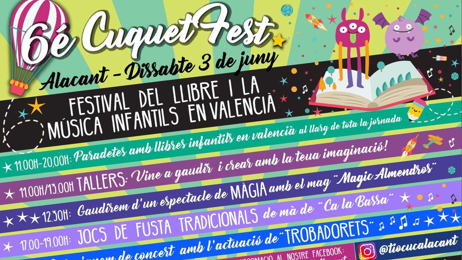 Programació del Cuquet Fest