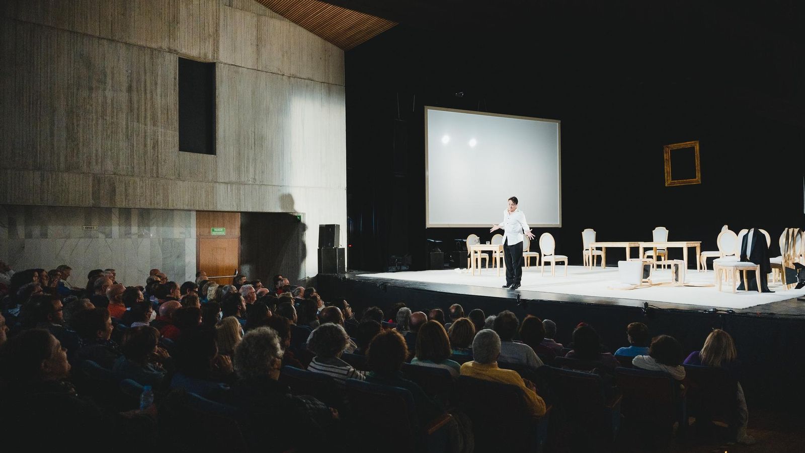 Imatge d'arxiu d'una obra de teatre