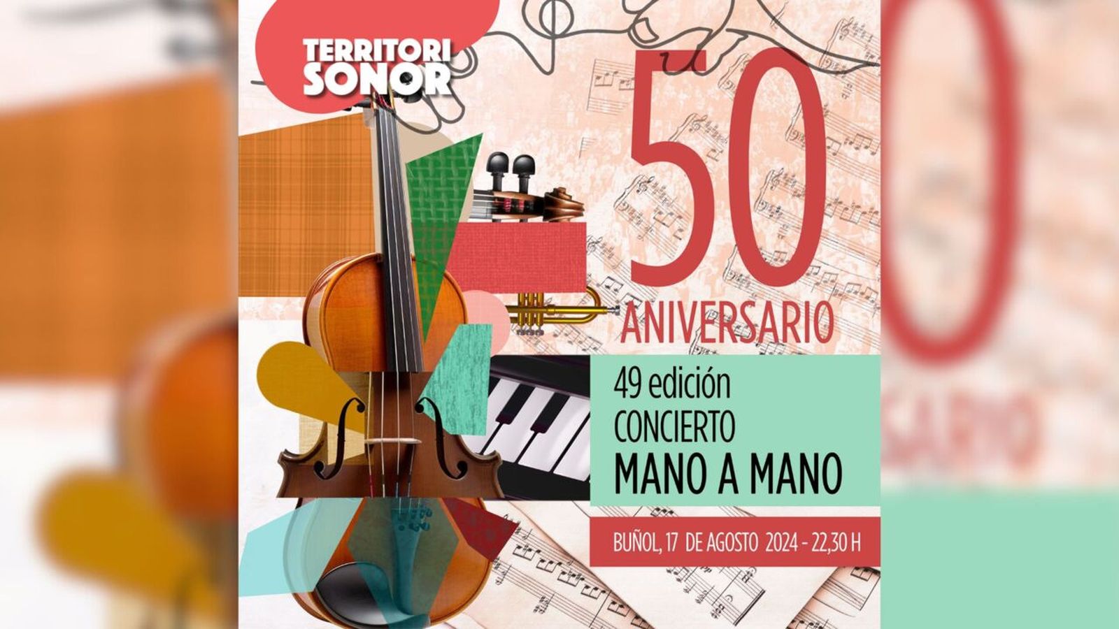 16.08.2024 | Bunyol es prepara per a viure el 50é aniversari del Mà a Mà amb més de 150 músics sobre l'escenari