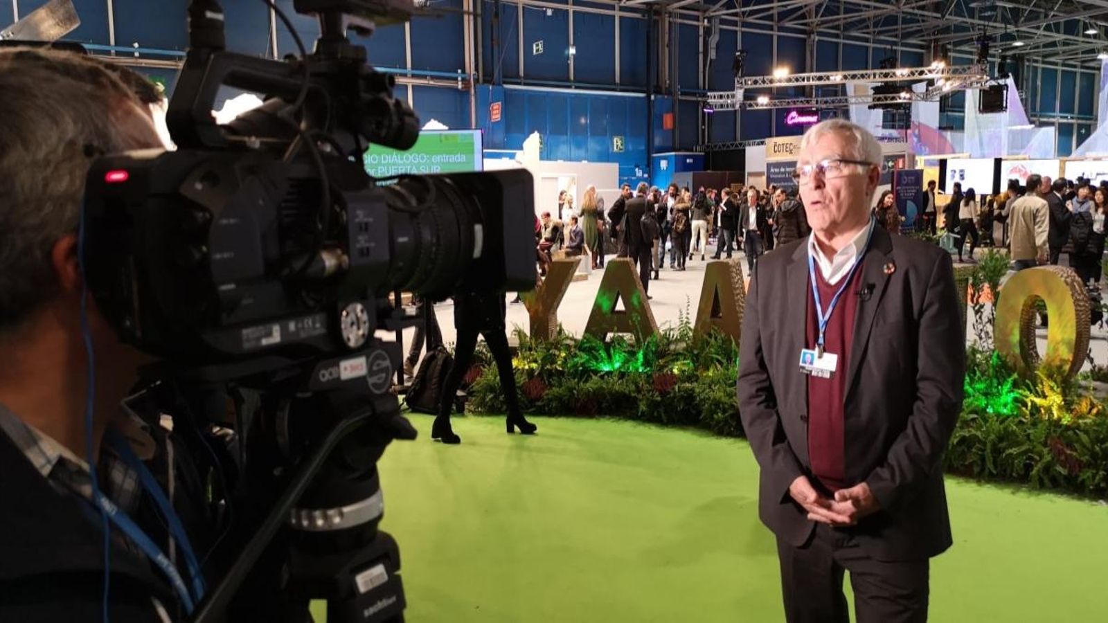 L'alcalde Joan Ribó abans de començar la seua intervenció