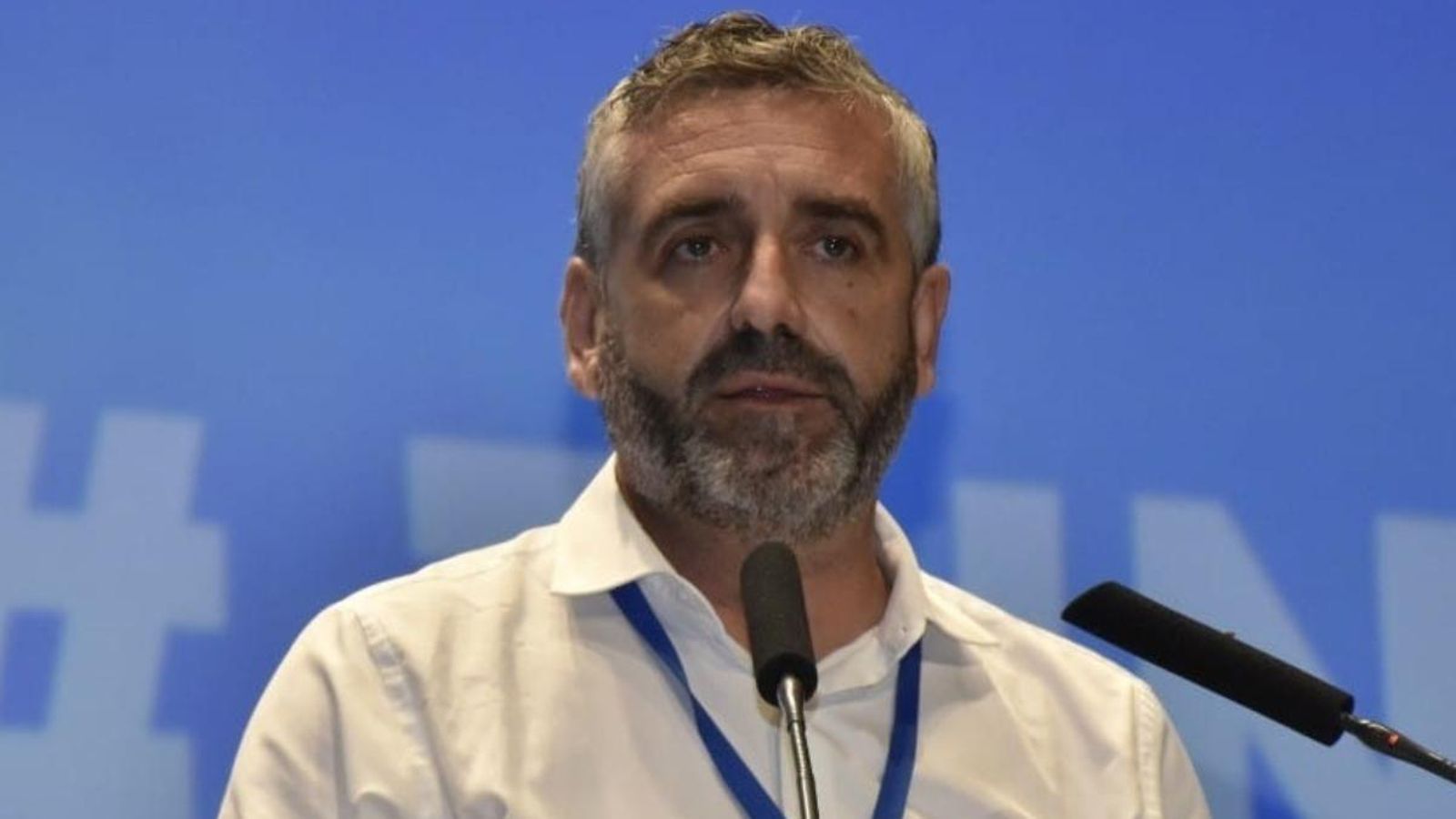 Carlos Gil, en un acte del seu partit