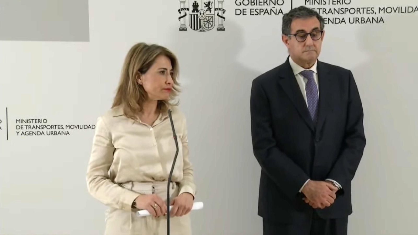 Roda de premsa posterior a la reunió amb els transportistes