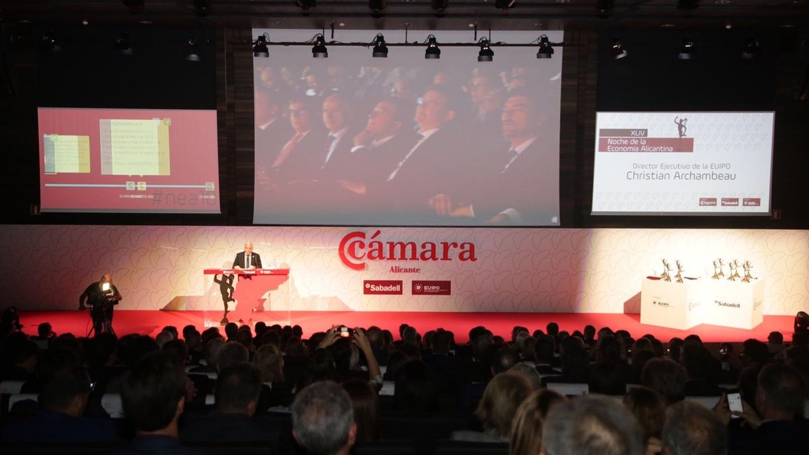 L’EUIPO ha acollit la 44 edició de la Nit de l’Economia Alacantina