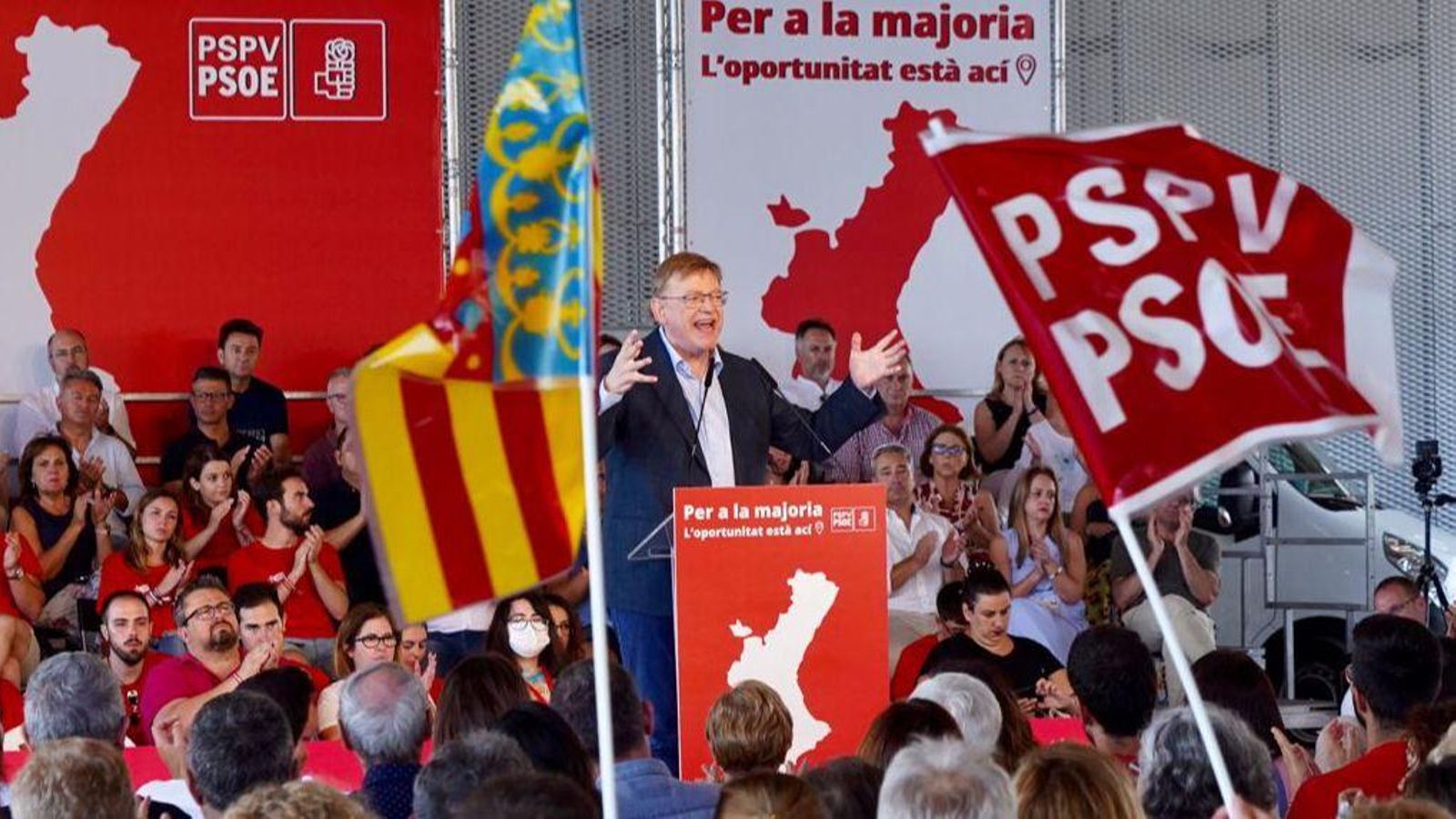 Intervenció de Ximo Puig en el Dia de la Rosa