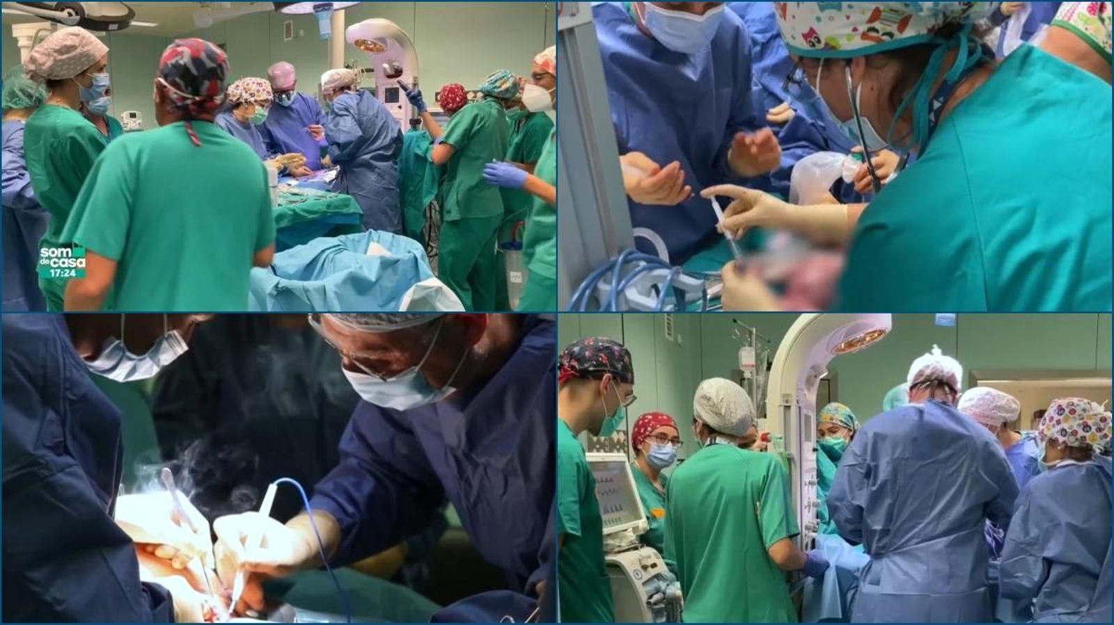 Imatges de l'operació pionera practicada a La Fe