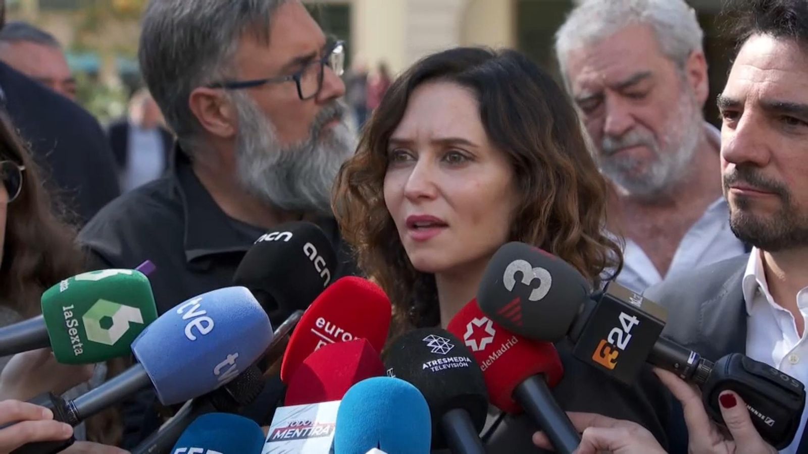 Ayuso, aquest dimarts a Castelldefels