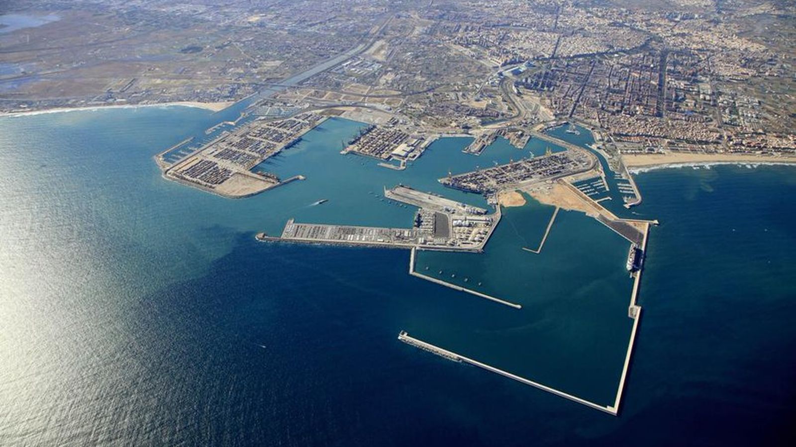 El port de València, en una imatge d'arxiu