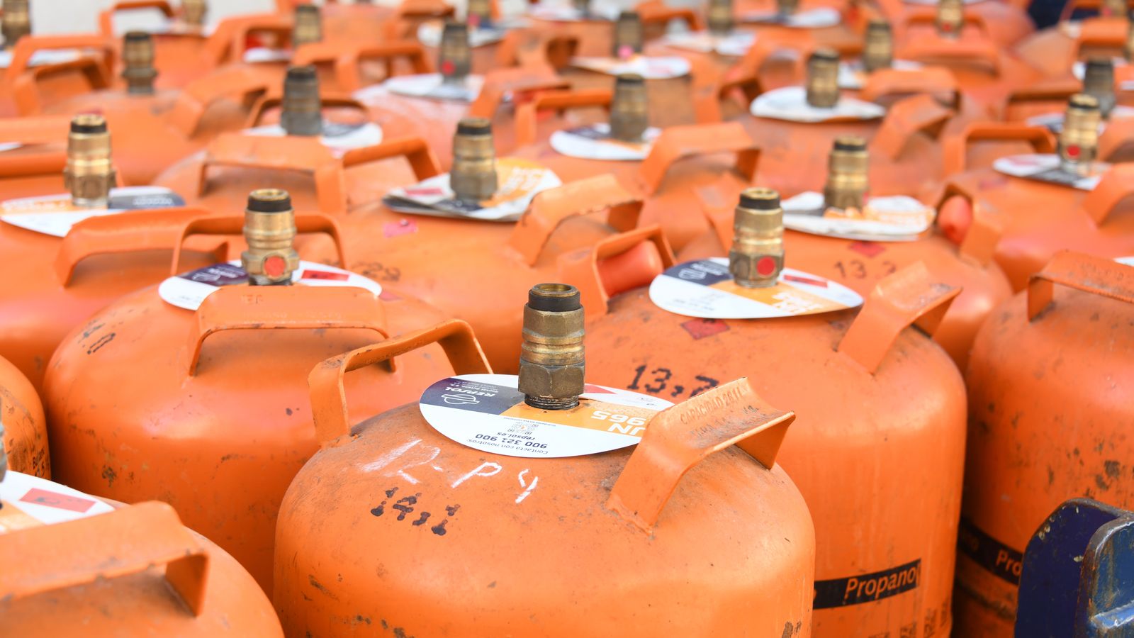 Imatge d'arxiu d'unes bombones de butà