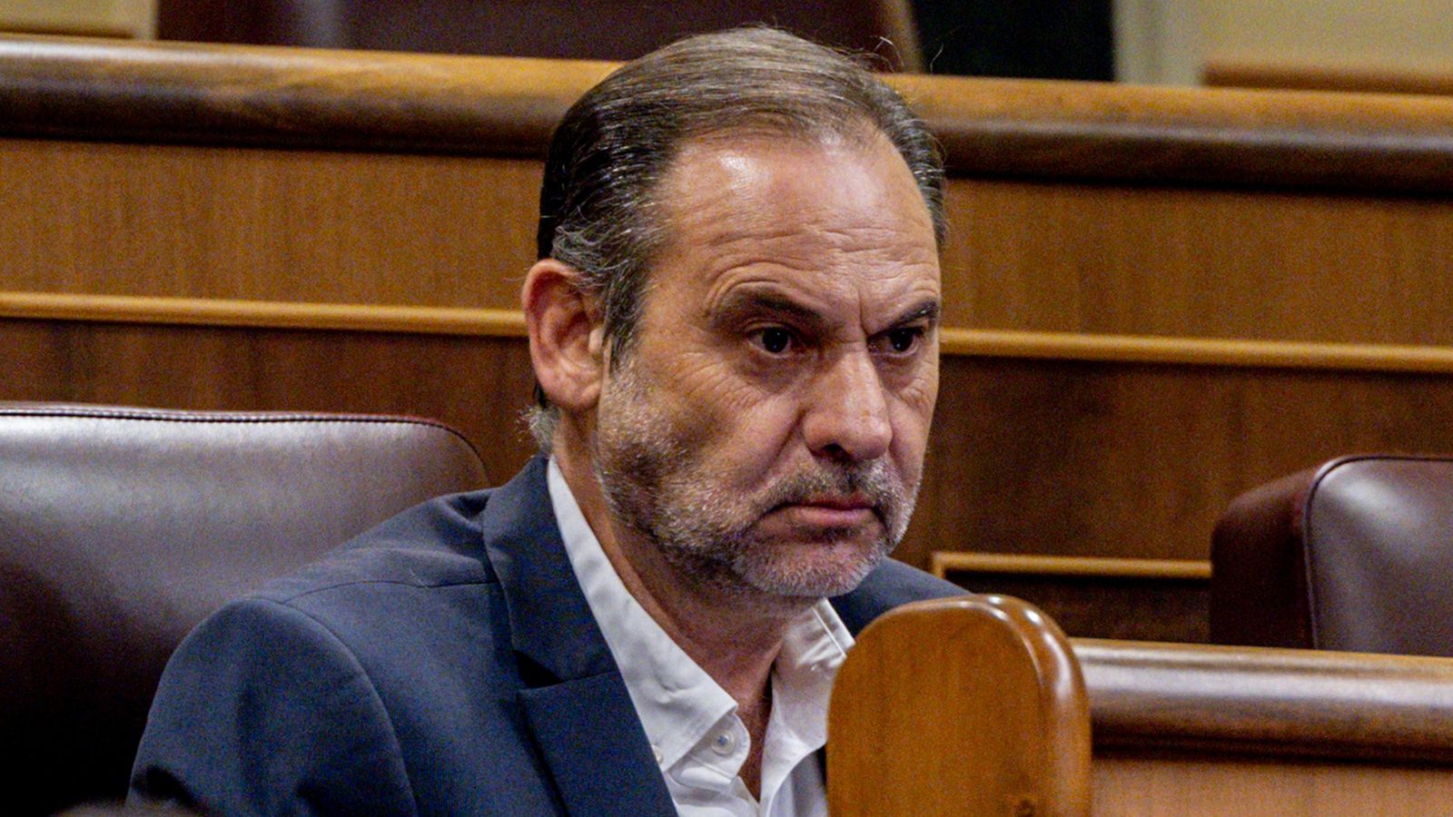 El diputat José Luis Ábalos, en una sessió plenària del Congrés a primers de setembre