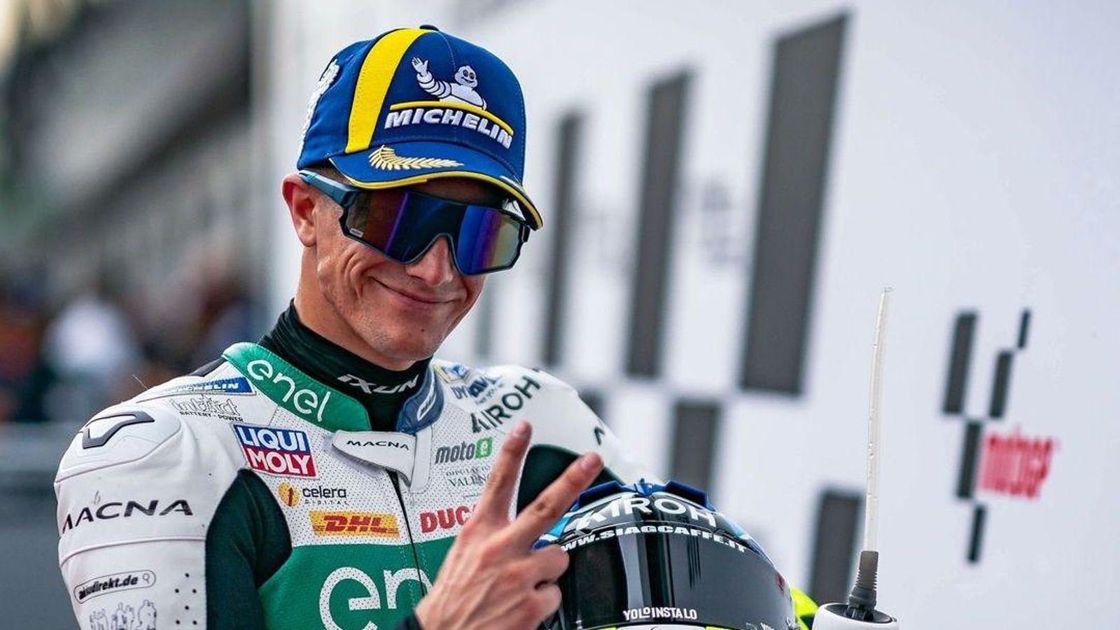 El pilot de Paterna de MotoE, Héctor Garzó El pilot de Paterna, Hèctor Garzo