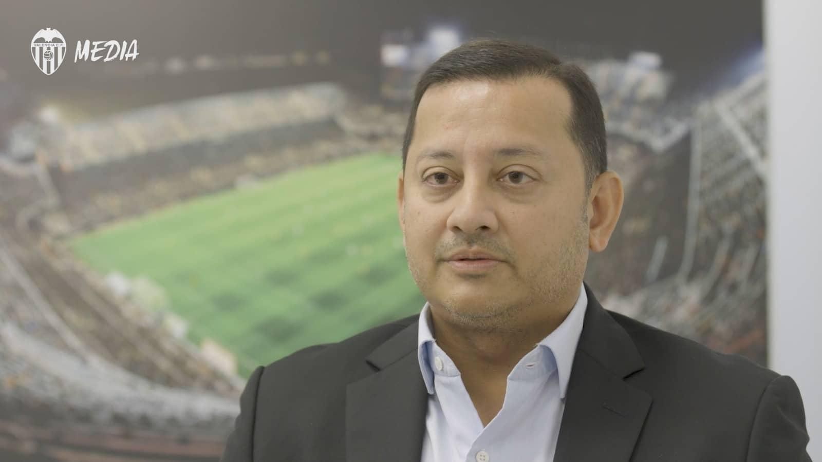 Anil Murthy durant l'entrevista