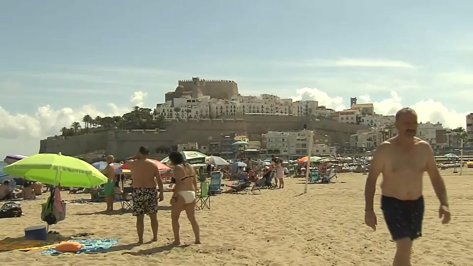Turistes a Peníscola