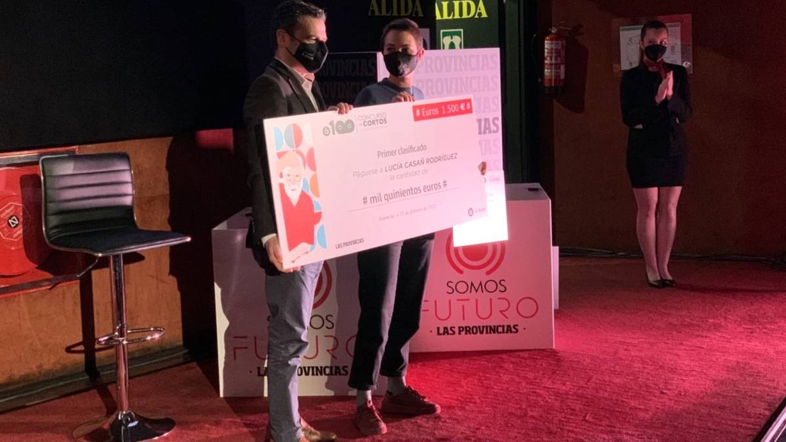 Alfred Costa assistint al Lliurament dels Premis Berlanga