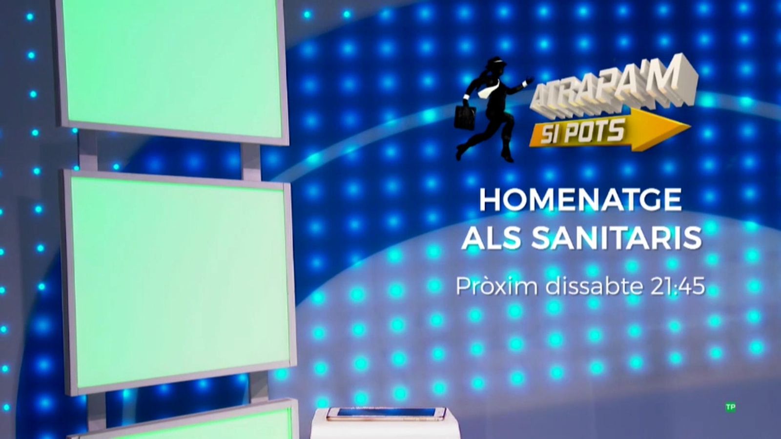 'Atrapa’m si pots' tindrà com a concursants els herois de la Covid-19