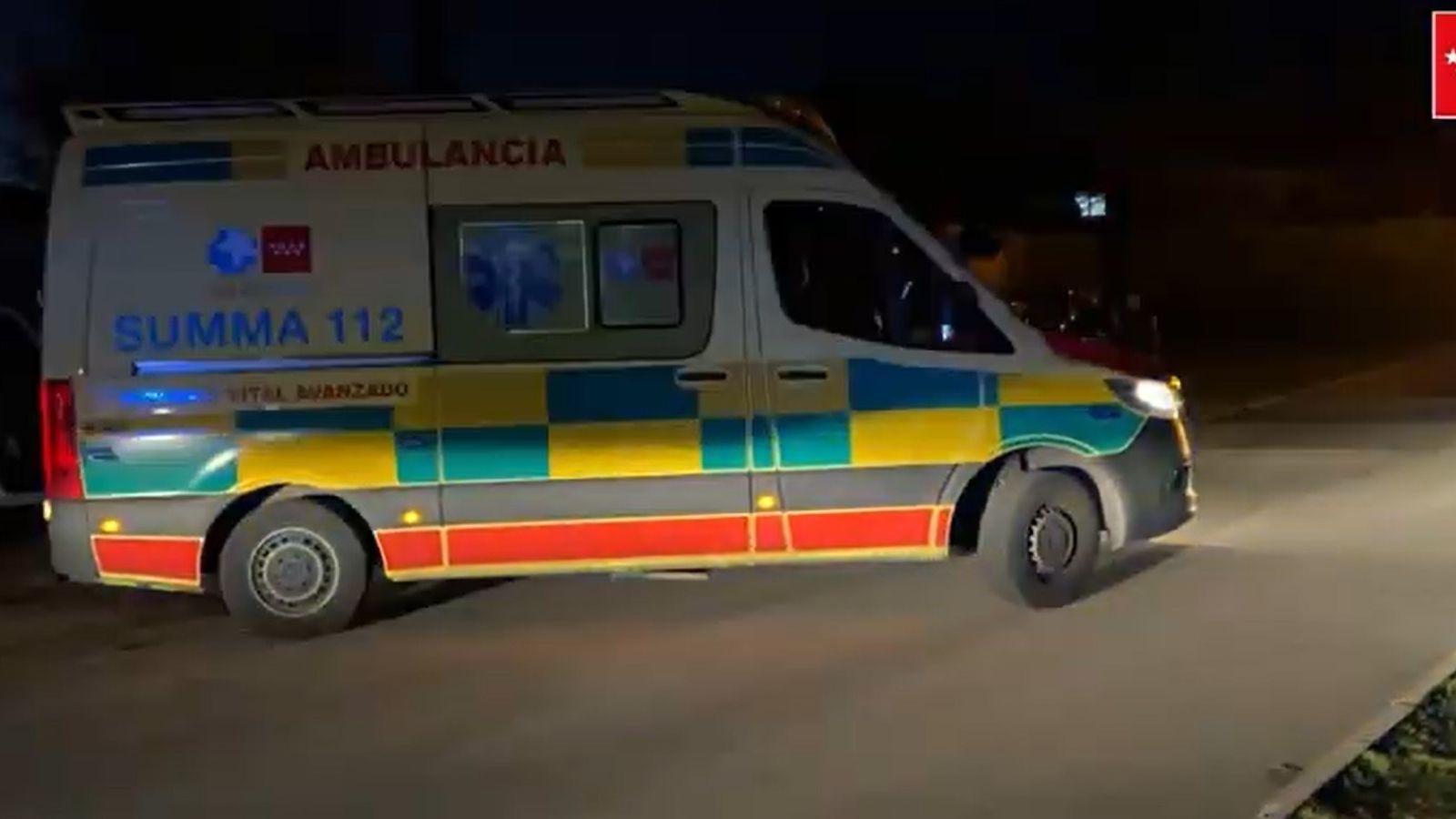 Una ambulància del Summa 112