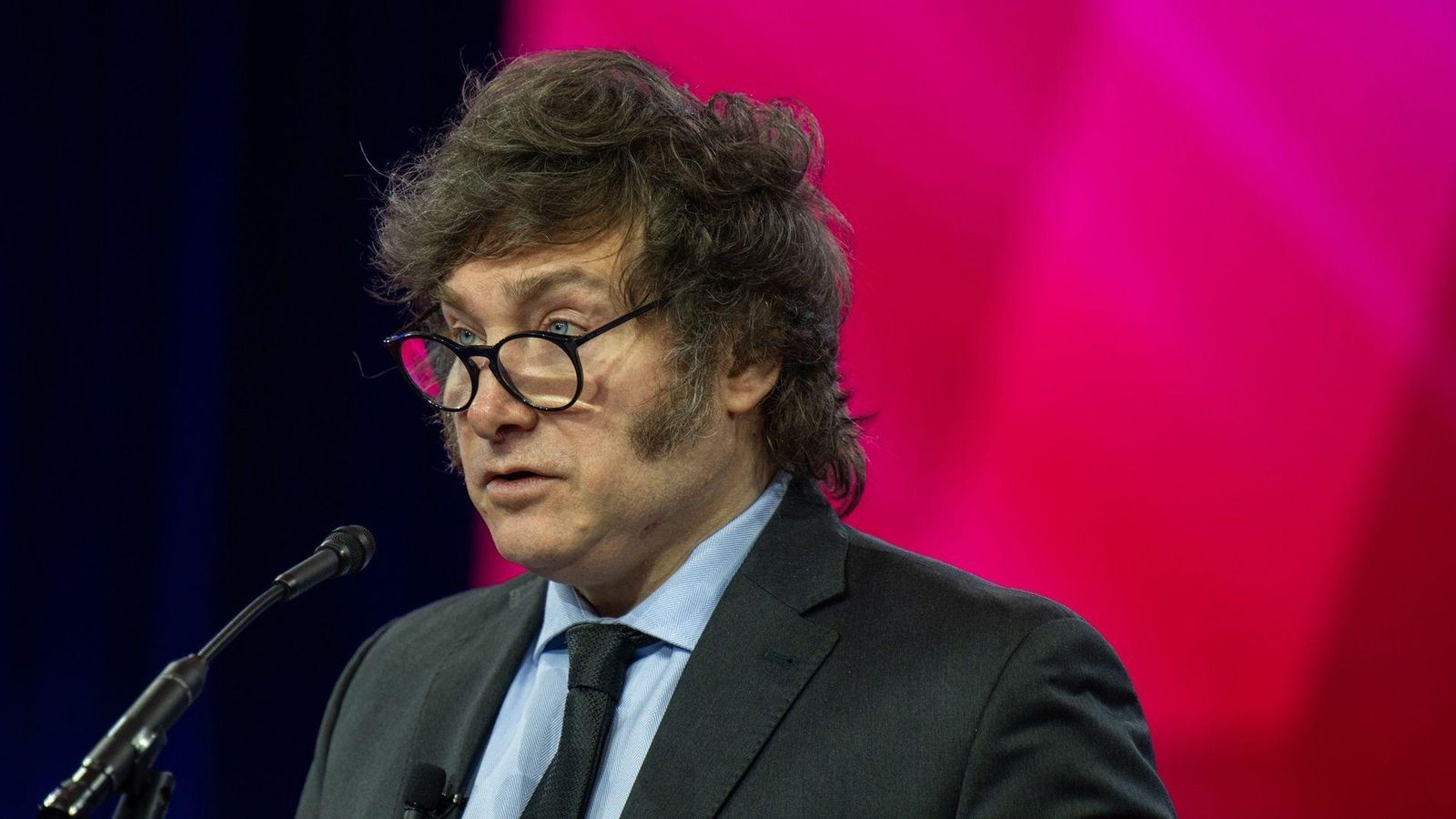 Milei, en una foto d'arxiu