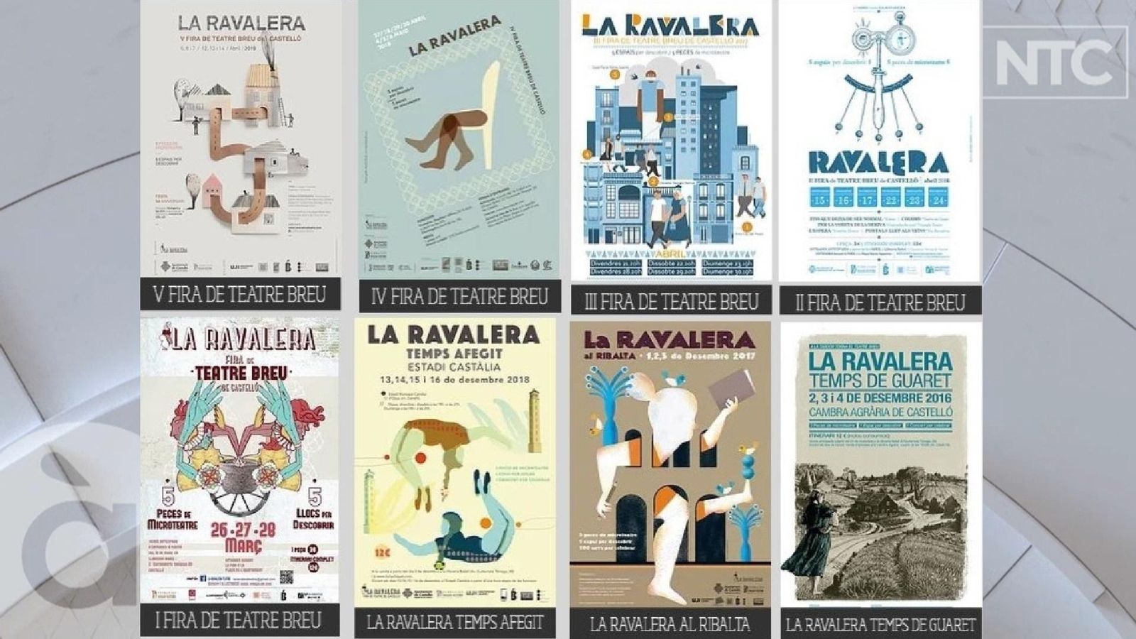 La Ravalera, fira de teatre breu és un projecte cultural que aposta pel teatre de format xicotet en espais singulars