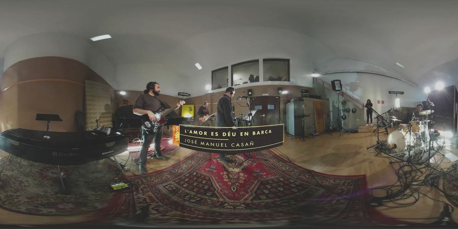 VÍDEO 360° | José Manuel Casañ versiona “L\'amor és Déu en barca”