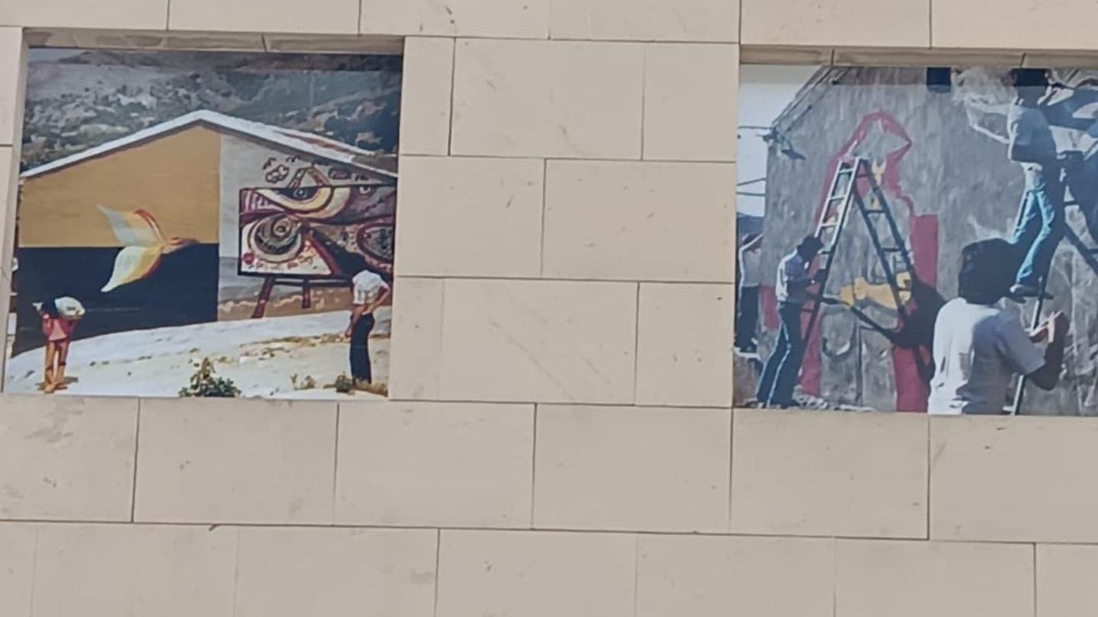 Algunes de les noves reproduccions artístiques col·locades ara al Rincón Hernandiano