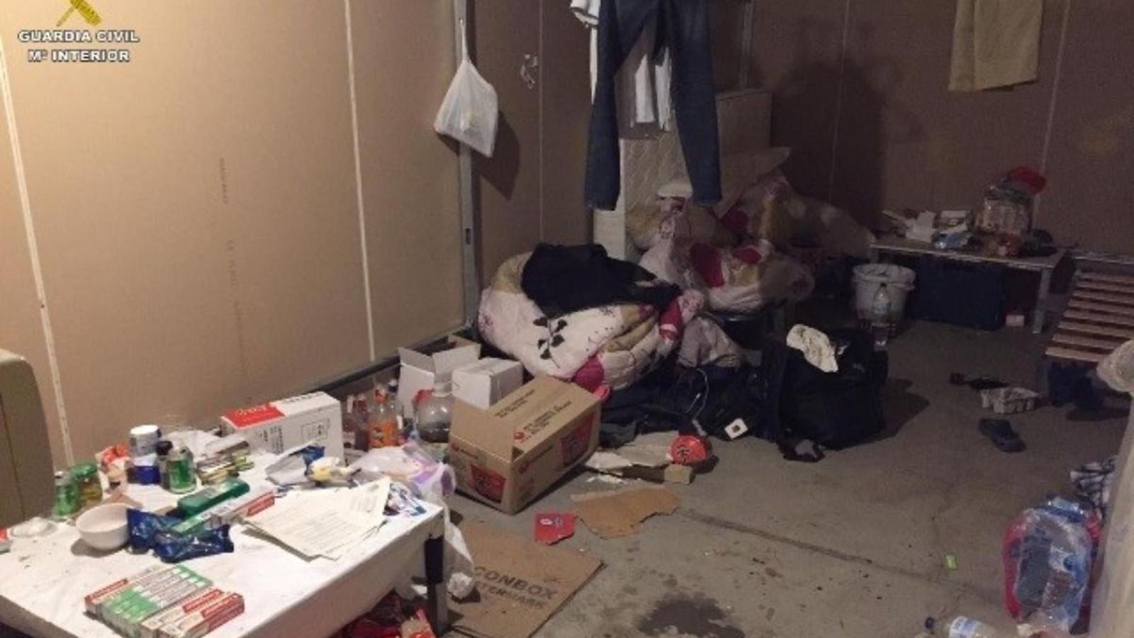 Aquestes persones passaven les 24 hores del dia dins de la nau en règim d'esclavitud