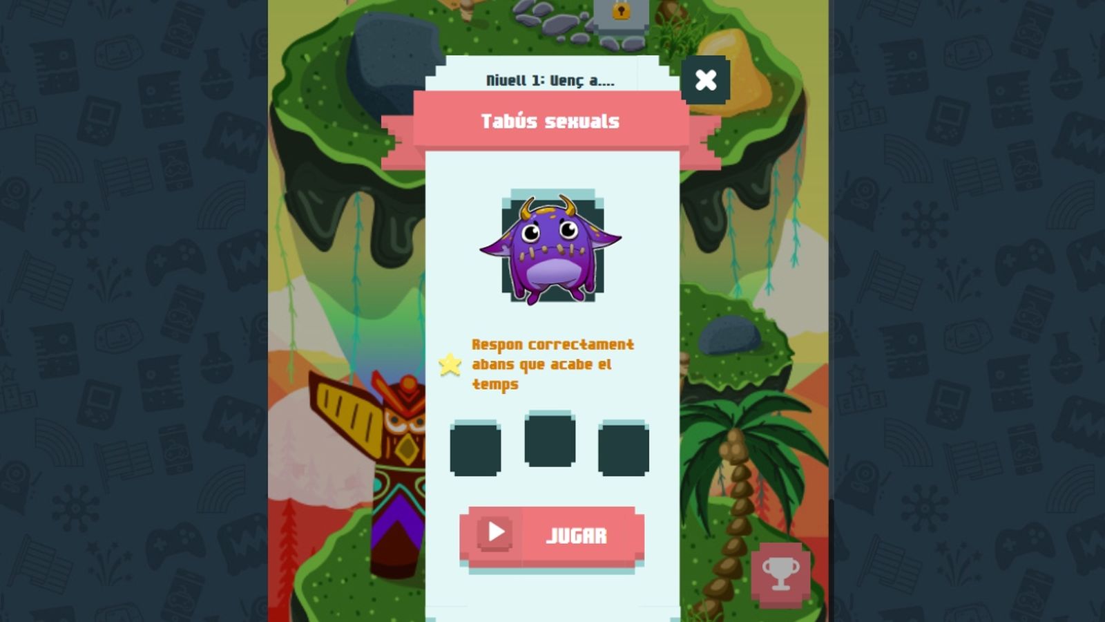 El joc, disponible en el domini www.itslambda.org, ha sigut desenvolupat per Prisma