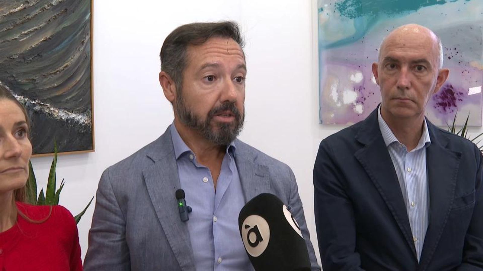 El portaveu de Vox a l'Ajuntament de València, Juanma Badenas