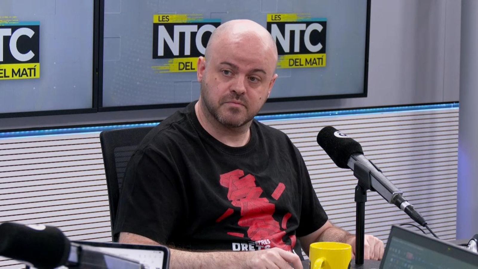 Fran Fernández, coordinador general de Lambda, entrevistat en 'Les notícies del matí'