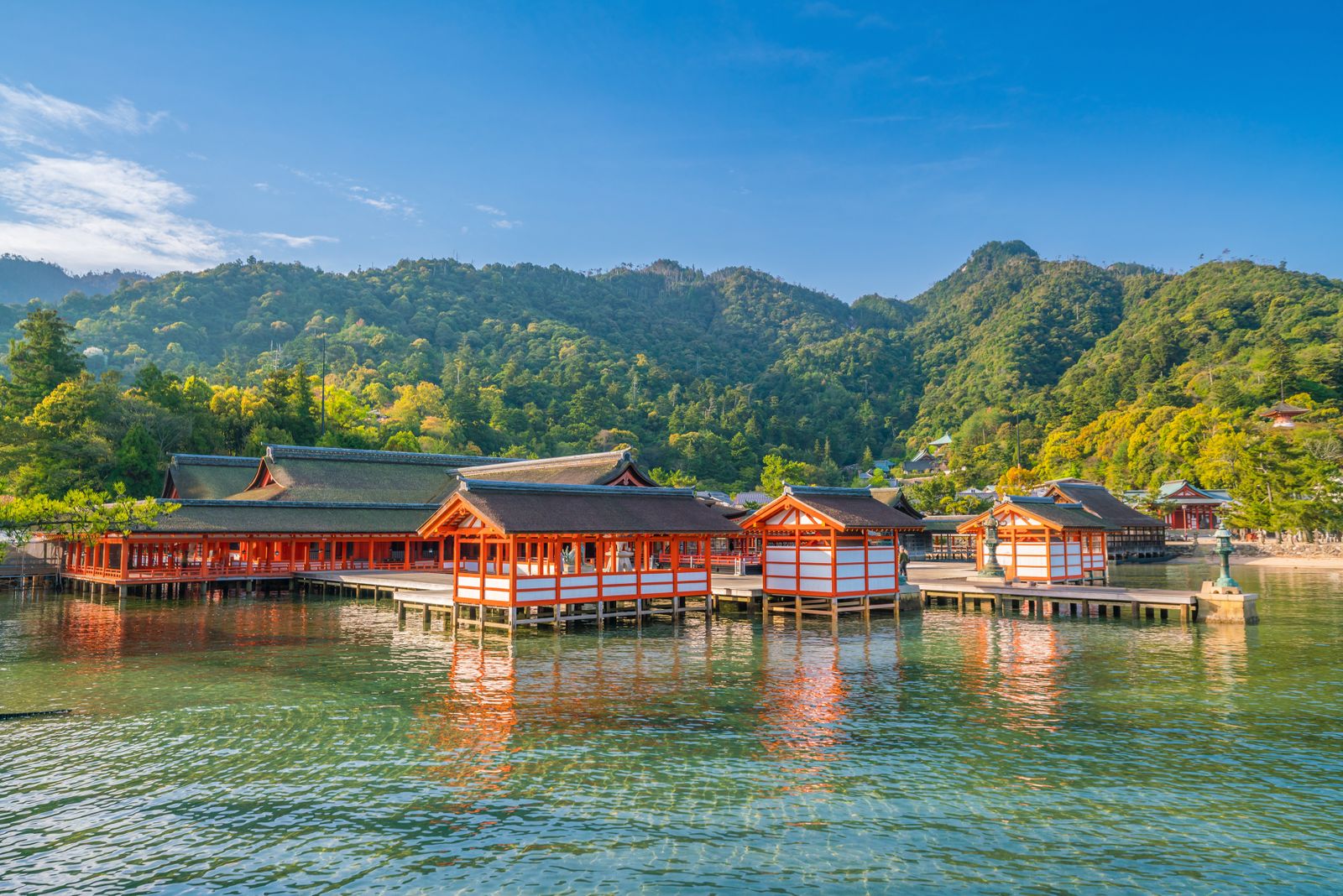 El santuari d'Itsukushima, a l'illa de Miyajima