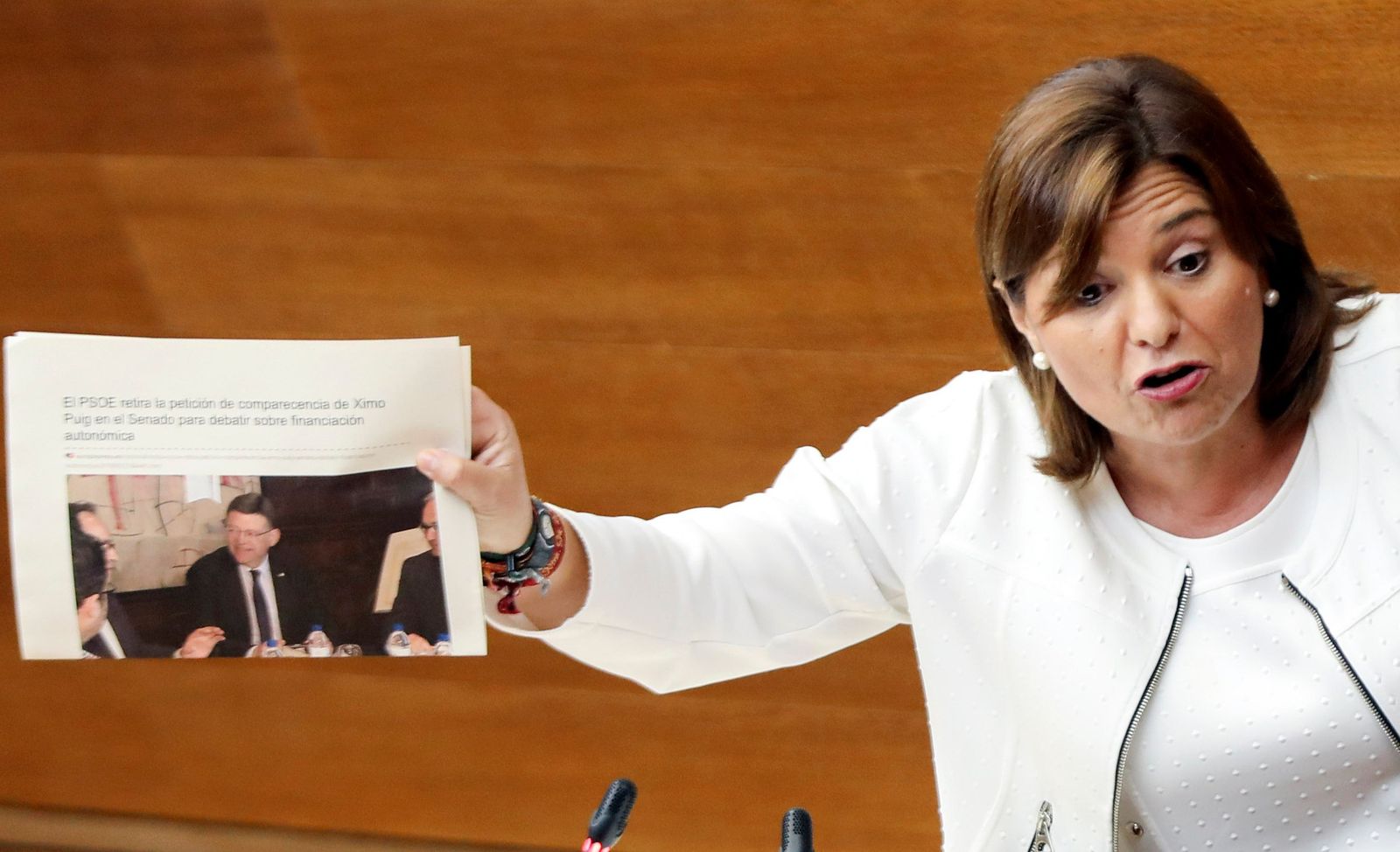 VÍDEO: Intervenció d'Isabel Bonig durant el debat de política general de 2018 a les Corts