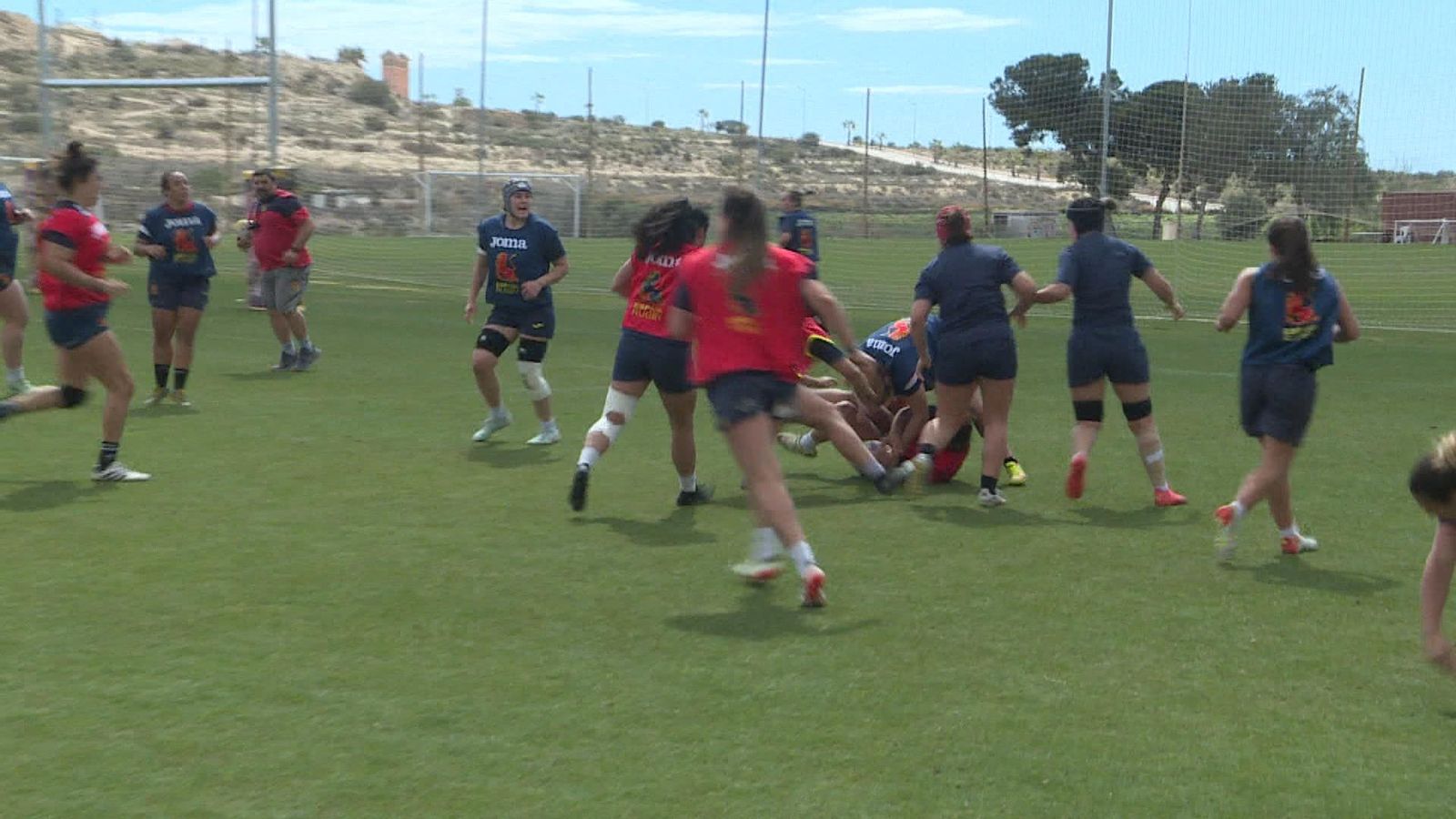 La selecció espanyola de rugbi es concentra a Mutxamel