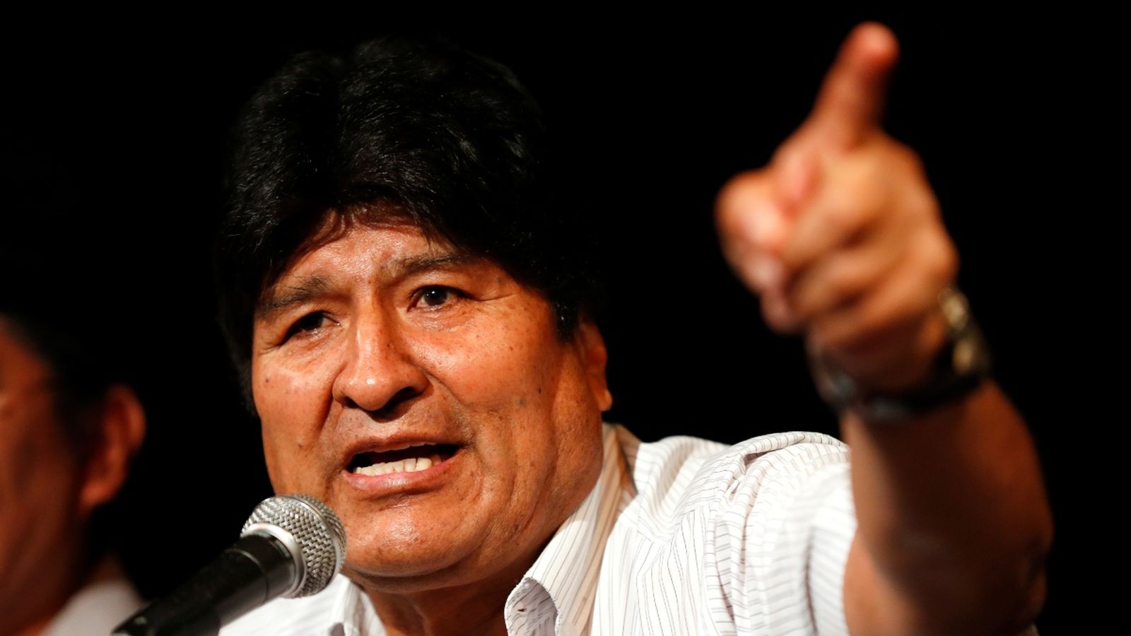 Evo Morales, durant una roda de premsa a Buenos Aires