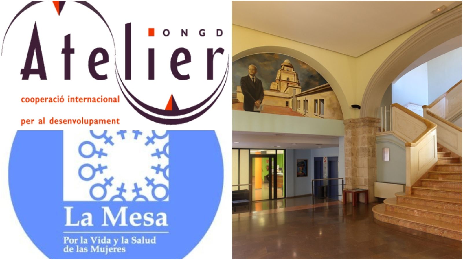 ONGD Atelier i la Taula per la vida i la salut de les dones al col·legi major Rector Peset